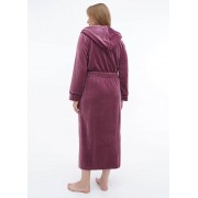 Халат Wild love XL,2XL,3XL,4XL  велюр 21645